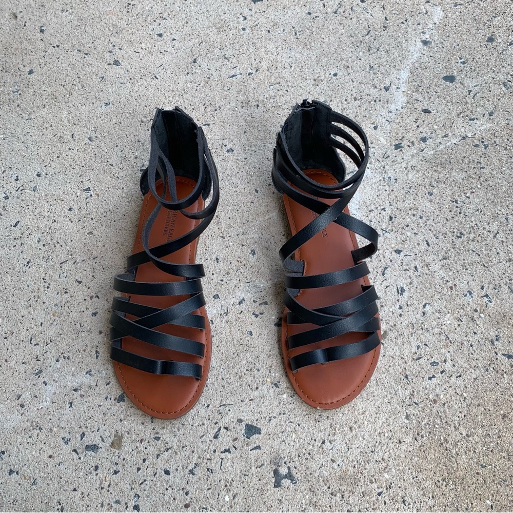 American Eagle Women’s Black Sandals